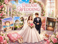 Jeu Dream Wedding Dress Up