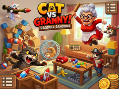 Jeu Cat Vs Granny! Ragdoll Sandbox