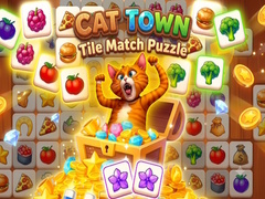 Jeu Cat Town - Tile Match Puzzle