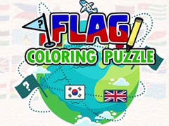Jeu Flag Coloring Puzzle
