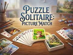 Jeu Puzzle Solitaire Picture Match