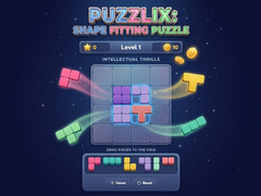 Jeu Puzzlix: Shape Fitting Puzzle