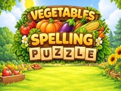 Jeu Vegetable Spelling Puzzle