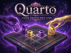 Jeu Quarto Four Traits One Line