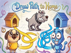 Jeu Draw path to home