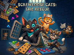 Jeu Screwloose Cats: Tail Rescue