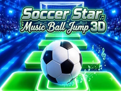 Jeu Soccer Star - Music Ball Jump 3D