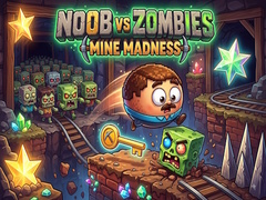 Jeu Noob vs Zombies: Mine Madness
