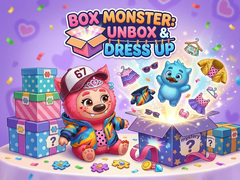 Jeu Box Monster: Unbox & Dress Up