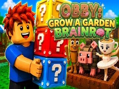 Jeu Obby: Grow a Garden Brainrot