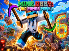 Jeu Mine Obby: +1 Dig Power per Hit