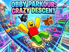 Jeu Obby Parkour: Crazy Descent
