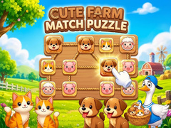 Jeu Cute Farm Match Puzzle