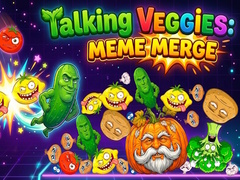 Jeu Talking Veggies: Meme Merge