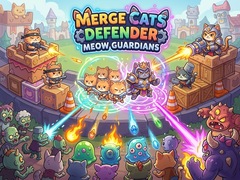 Jeu Merge Cats Defender: Meow Guardians
