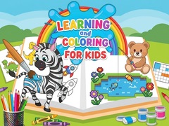 Jeu Learning and Coloring For Kids