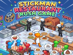 Jeu Stickman Restaurant Rush Game