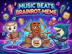 Jeu Music Beats Brainrot Meme 