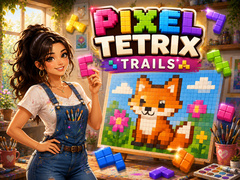 Jeu Pixel Tetrix Trails