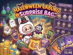 Jeu Halloween Labubu Surprise Bag