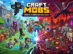 Jeu Craft Mobs: Create a Monster and Fight!
