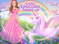 Jeu Barbie unicorn dress up