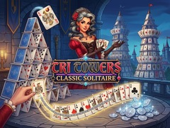 Jeu Tri Towers Classic Solitaire