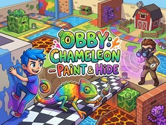 Jeu Obby: Chameleon - Paint & Hide