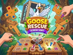 Jeu Goose Rescue: Screw Sort