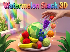 Jeu Watermelon Stack 3D