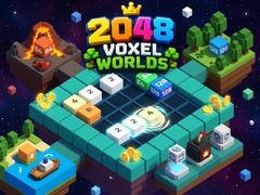 Jeu 2048 Voxel Worlds