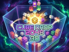 Jeu Cube Drop 2048 3D