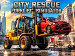 Jeu City Rescue Forklift Simulator