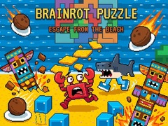 Jeu Brainrot Puzzle: Escape from the Beach