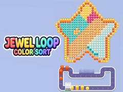 Jeu Jewel Loop Color Sort