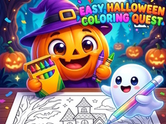 Jeu Easy Halloween Coloring Quest