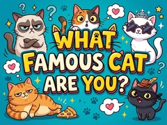 Jeu What famous cat are you
