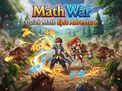 Jeu Math War: Quick Math Epic Adventure