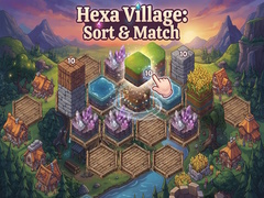 Jeu Hexa Village: Sort & Match