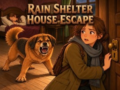 Jeu Rain Shelter House Escape