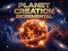 Jeu Planet Creation Incremental