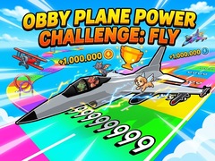 Jeu Obby Plane Power Challenge: Fly