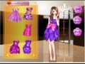 Jeu Fashion Purple Dress