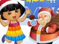 Jeu Dora with Santa Dressup
