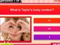 Jeu Quiz - Do you know Taylor Swift?