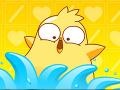 Jeu Huehner wasser - Bathing chicks