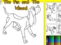 Jeu The Fox And The Wound Online Coloring Game