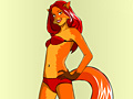 Jeu Foxy Girl Dress Up