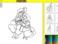 Game Alahdin Colouring Page