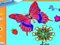 Jeu Coloring Picture Butterfly